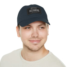 Load image into Gallery viewer, Let's Make eLearning Less Shitty | Dad Hat with Leather Patch