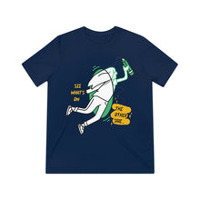 Load image into Gallery viewer, Unisex Triblend Tee | See What's On the Other Side | Artist Design
