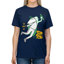 Load image into Gallery viewer, Unisex Triblend Tee | See What's On the Other Side | Artist Design