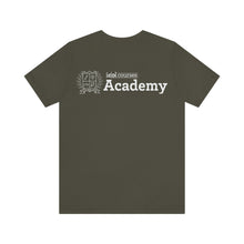 Load image into Gallery viewer, Unisex Jersey Short Sleeve Tee | See what's on the other side | Artist Design