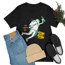 Load image into Gallery viewer, Unisex Jersey Short Sleeve Tee | See what's on the other side | Artist Design