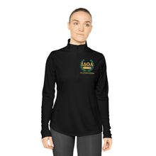 Load image into Gallery viewer, Ladies Quarter-Zip Pullover | IDOL Greek Design | Artist Collab