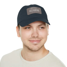 Load image into Gallery viewer, Let's Make eLearning Less Shitty | Dad Hat with Leather Patch