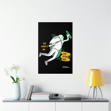 Load image into Gallery viewer, Premium Matte Vertical Posters | See What's on the Other Side | Artist Collab