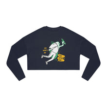 Load image into Gallery viewer, Women's Cropped Sweatshirt | See What's on the Other Side | Artist Collab