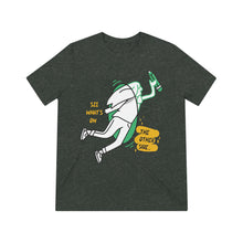 Load image into Gallery viewer, Unisex Triblend Tee | See What's On the Other Side | Artist Design