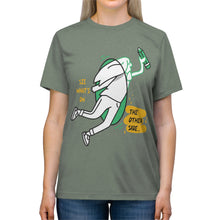 Load image into Gallery viewer, Unisex Triblend Tee | See What's On the Other Side | Artist Design