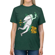 Load image into Gallery viewer, Unisex Triblend Tee | See What's On the Other Side | Artist Design
