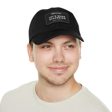 Load image into Gallery viewer, Let's Make eLearning Less Shitty | Dad Hat with Leather Patch