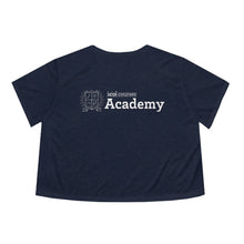 Load image into Gallery viewer, Women's Flowy Cropped Tee with See What's On the Other Side | Artist Design