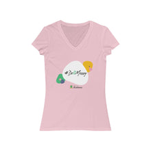 Load image into Gallery viewer, Women's Jersey Short Sleeve V-Neck Tee