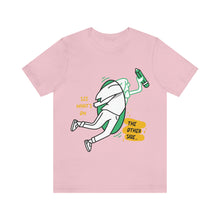 Load image into Gallery viewer, Unisex Jersey Short Sleeve Tee | See what's on the other side | Artist Design