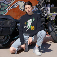 Load image into Gallery viewer, Women's Cropped Sweatshirt | See What's on the Other Side | Artist Collab
