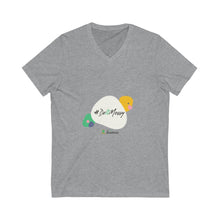Load image into Gallery viewer, Unisex Jersey Short Sleeve V-Neck Tee
