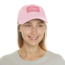 Load image into Gallery viewer, Let&#39;s Make eLearning Less Shitty | Dad Hat with Leather Patch
