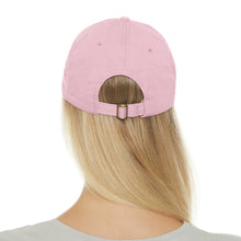 Load image into Gallery viewer, Let&#39;s Make eLearning Less Shitty | Dad Hat with Leather Patch
