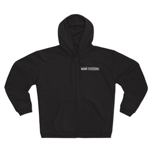 Unisex Hooded Zip Sweatshirt