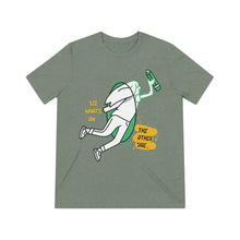 Load image into Gallery viewer, Unisex Triblend Tee | See What&#39;s On the Other Side | Artist Design
