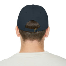 Load image into Gallery viewer, Let&#39;s Make eLearning Less Shitty | Dad Hat with Leather Patch
