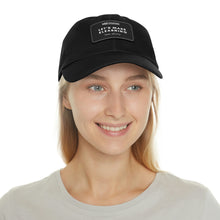 Load image into Gallery viewer, Let&#39;s Make eLearning Less Shitty | Dad Hat with Leather Patch
