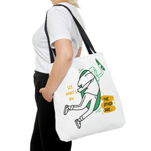 Load image into Gallery viewer, AOP Tote Bag | See What&#39;s on the Other Side | Artist Collab
