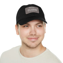 Load image into Gallery viewer, Let&#39;s Make eLearning Less Shitty | Dad Hat with Leather Patch
