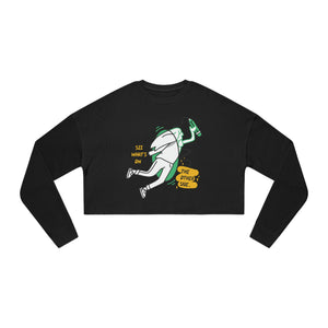 Women's Cropped Sweatshirt | See What's on the Other Side | Artist Collab
