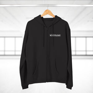 Unisex Hooded Zip Sweatshirt
